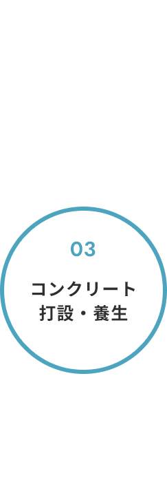 3. コンクリート打設・養生